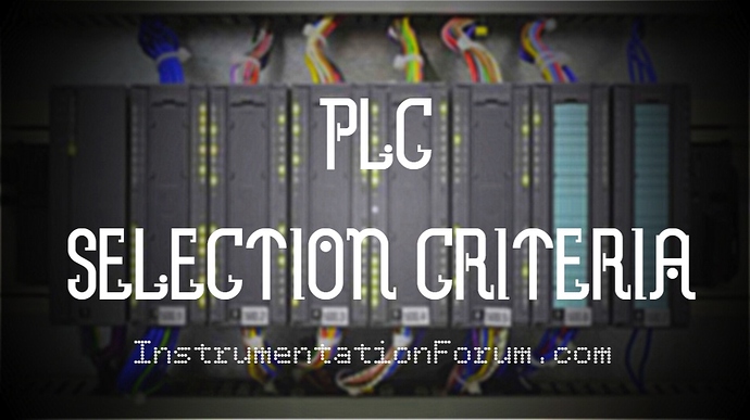 PLC%20%20Selection%20Criteria