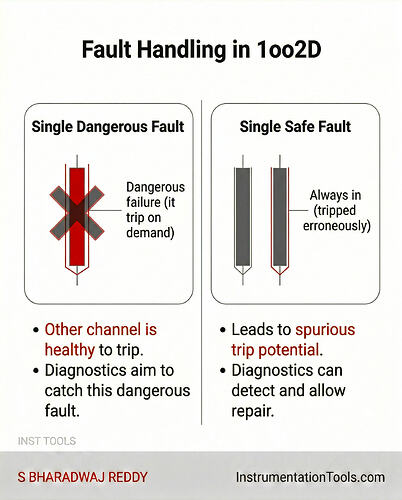 1oo2D (One out of Two with diagnostics) Voting Logic - 6