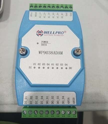 PLC using serial communication