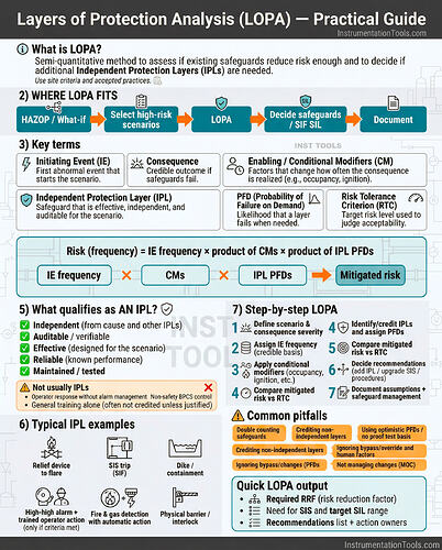 Layers of Protection Analysis (LOPA)