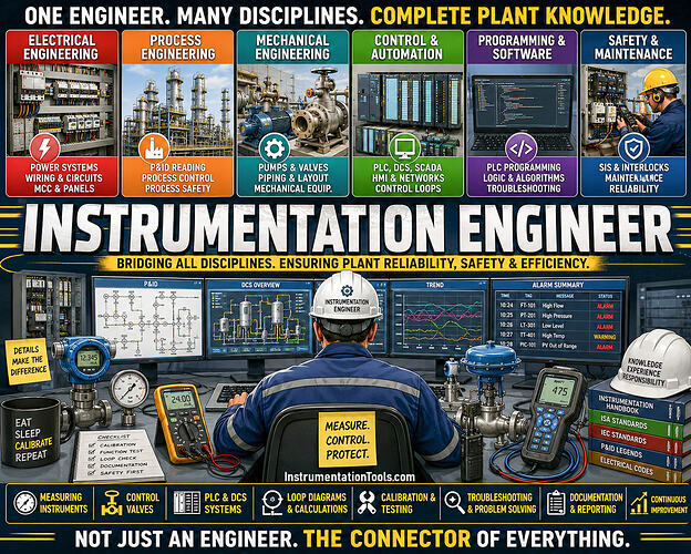 Instrumentation Engineer Roles