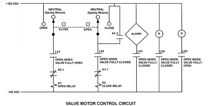 valve motor control circuit -PG-46