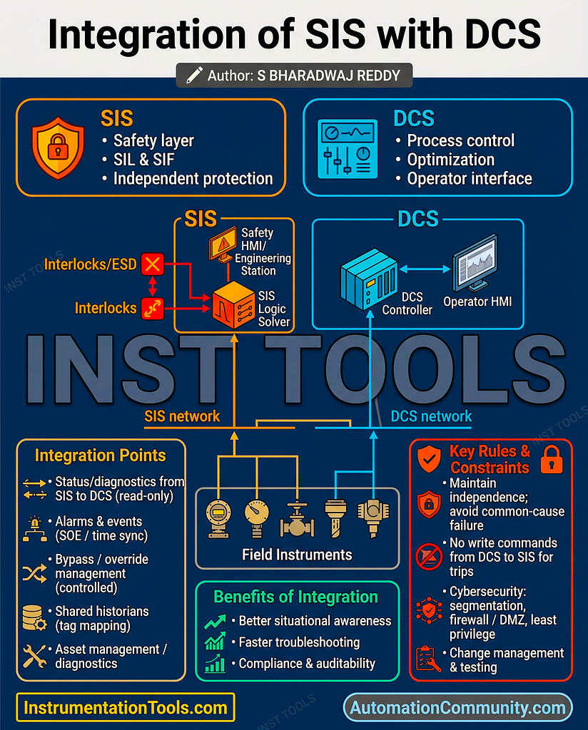 Integration of SIS with DCS - SIS - INST TOOLS