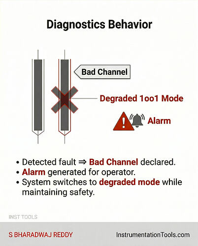1oo2D (One out of Two with diagnostics) Voting Logic - 7