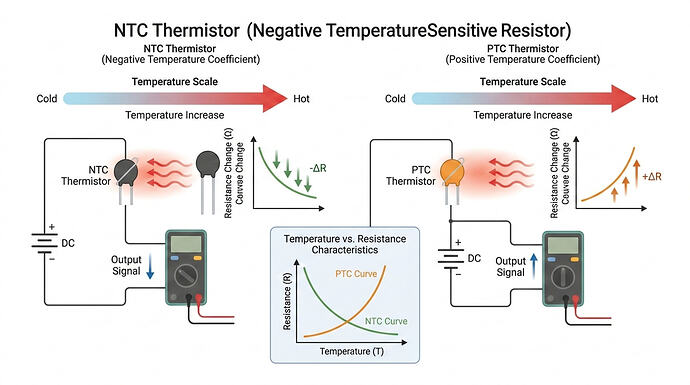 Thermistors Working Principle