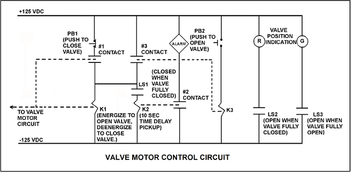 valve motor control circuit -PG-22