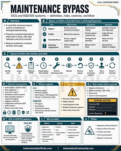 Maintenance Bypass