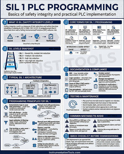 SIL 1 PLC