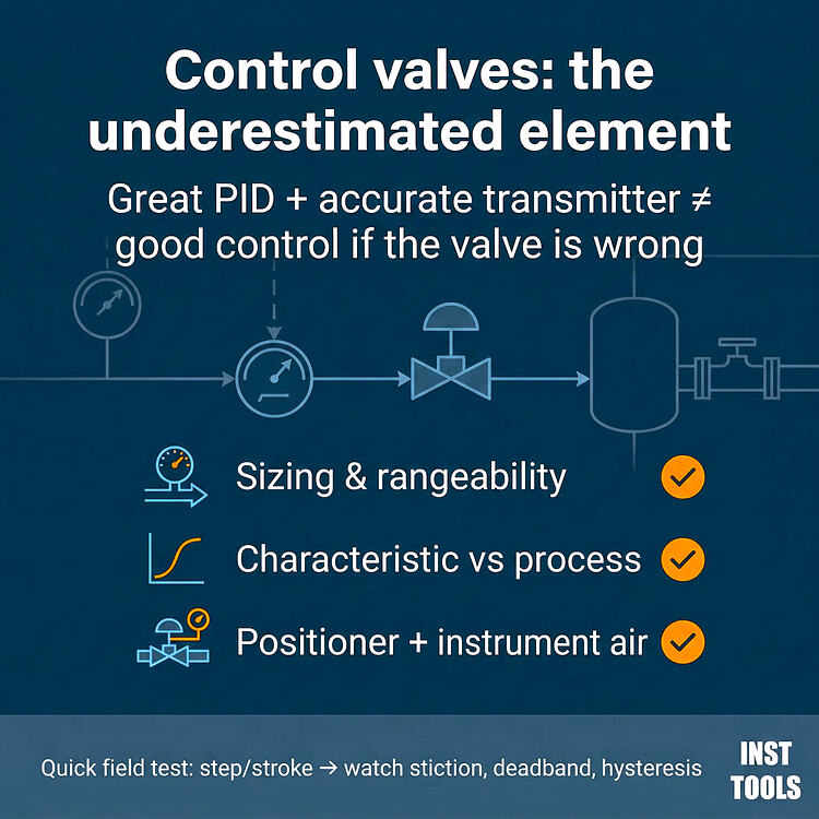 Control Valve Loop Problems - Control Valves - INST TOOLS
