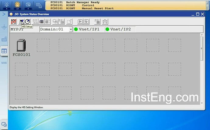 6 Yokogawa DCS Test Function Started