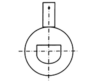 Segmental orifice plate