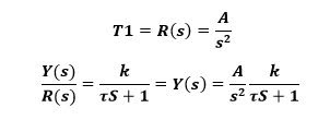 temporal response in continuous time control systems