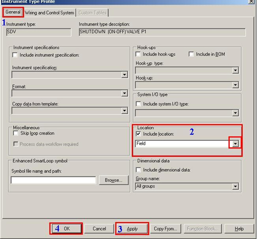 InTools Create Instrument type - 2