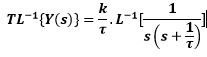temporal response in continuous time control systems