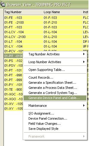 InTools Tutorial - Device Panel and Field Wiring