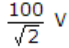 voltmeter reading-A